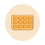 Waffle Icon, waffle,baked snack,snack