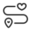Travel Route Icon, travel route,travel plan