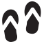 Sandals Icon, beach,sandals,vacation