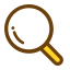 Search Magnifying Glass Icon, magnifying glass,search