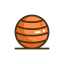 Balance Ball Icon, balance ball,yoga equipment