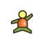Kids Yoga Icon, kids yoga,yoga type
