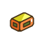 Yoga Block Icon, yoga block,yoga equipment