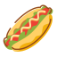 Hot Dog Icon, hot dog,fast food