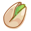 Pistachio Nut Icon, nut,pistachio