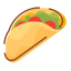 Taco Icon, taco,fast food