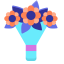 Bridal Bouquet Icon, bouquet,wedding