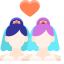 Two Brides Wedding Icon, bride,wedding