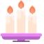 Wedding Candles Icon, candles,wedding