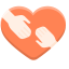 Wedding Caring Hands Icon, caring,wedding