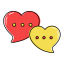 Love Words Icon, heart,love,words