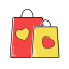Shopping Icon, bags,love,shopping