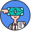 Bribery Icon, bribery,corruption