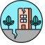 Earthquake Icon, earthquake,disaster