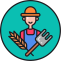 Farmer Icon, agriculture,farmer