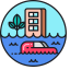 Flood Icon, flood,water