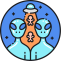 Invasive Alien Icon, alien,invasive