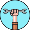 Labour Rights Icon, labour,rights