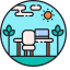 Open Space Design Icon, design,space