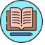 Quality Education Icon, book,learning,quality education