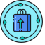 Responsible Consumption and Production Icon, package,production,responsible consumption
