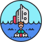 Shipwreck Icon, disaster,ship,shipwreck