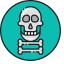 Skull of Death Icon, death,skull