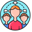 Social Access Icon, community,inclusion,social access