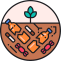 Soil Pollution Icon, environment,pollution,soil pollution