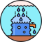 Water Harvesting Icon, tank,water conservation,water harvesting