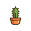 Cactus Icon, cactus,plant
