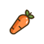 Carrot Icon, carrot,vegetable