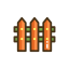 Fence Icon, fence,garden structure