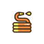 Garden Hose Icon, garden hose,gardening tool