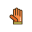 Gloves Icon, gardening tool,gloves