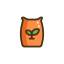 Potting Soil Icon, gardening,potting soil