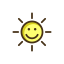 Sunlight Icon, sunlight,weather