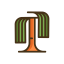 Weeping Willow Icon, tree,weeping willow