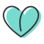Heart - Shaped Leaf Icon, heart - shaped,leaf