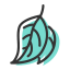 Leaf 1 Icon, leaf,veined