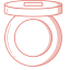 Cushion Line Icon, cushion,foundation