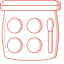Eyeshadow Line Icon, eyeshadow,makeup