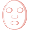 Mask Line Icon, mask,skincare