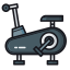 Bicycle Simulator Icon, bicycle,fitness,simulator