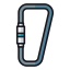 Carabiner Icon, carabiner,climbing,gear