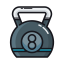 Kettlebell Icon, fitness,kettlebell,training