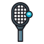 Tennis Racket and Ball Icon, ball,racket,tennis