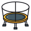 Trampoline Icon, fitness,sport,trampoline