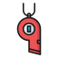 Whistle Icon, whistle,referee,sport