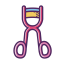 Eyelash Curler Icon, cosmetics,eyelash curler,tool